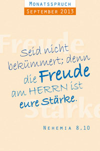 Monatsspruch September 2013