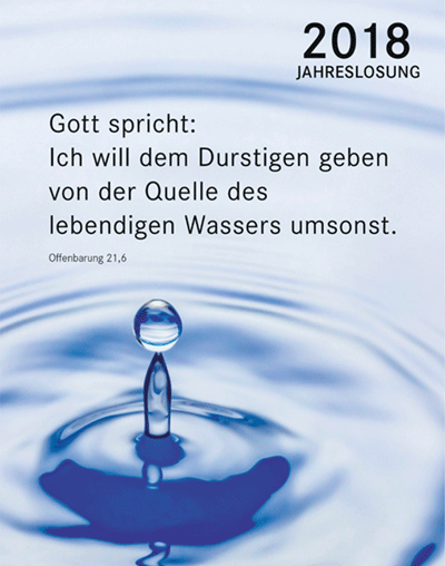 Jahreslosung 2018