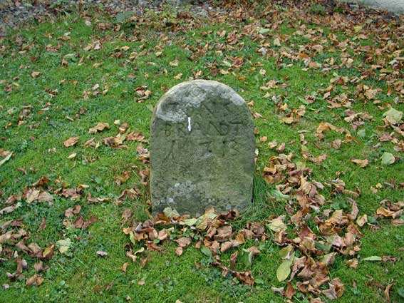 Grabstein von 1713 Grabstein von 1713