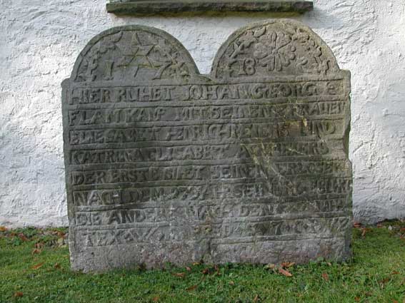 Grabstein Flamkamp Grabstein Flamkamp